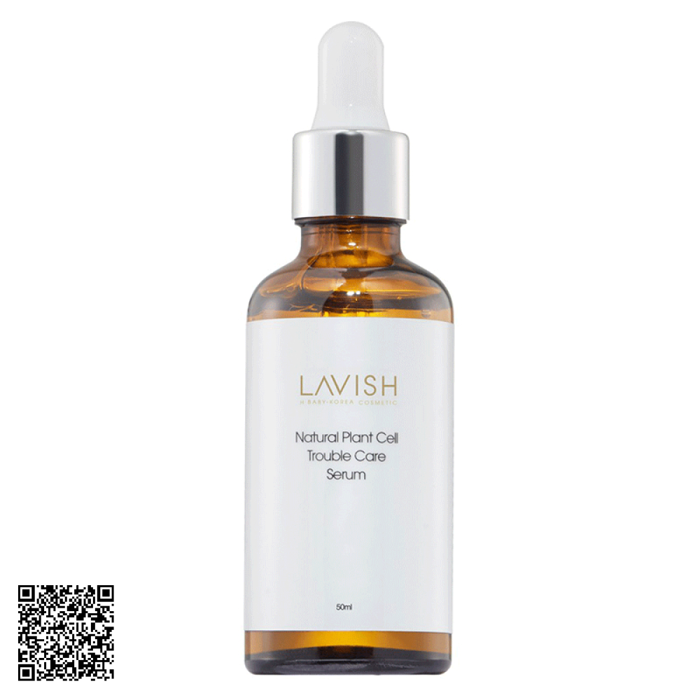 Serum Natural Plant Cell Trouble Care Serum Lavish H Baby Cho Da Dầu, Mụn Hàn Quốc 50ml