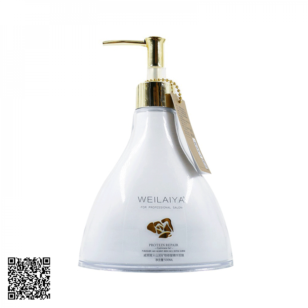 Bùn Ủ Weilaiya Protein Repair Lavish H Baby Phục Hồi Tóc Hư Tổn Hàn Quốc 500ml 