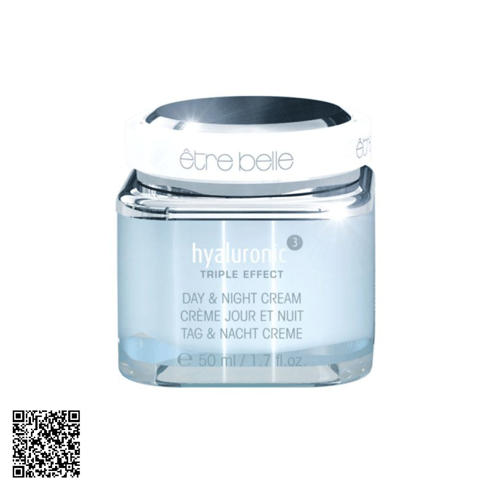 Kem Hyaluronic Day & Night Cream Être Belle Căng Bóng, Hỗ Trợ Ngừa Lão Hóa Ngày Đêm Của Đức 50ml