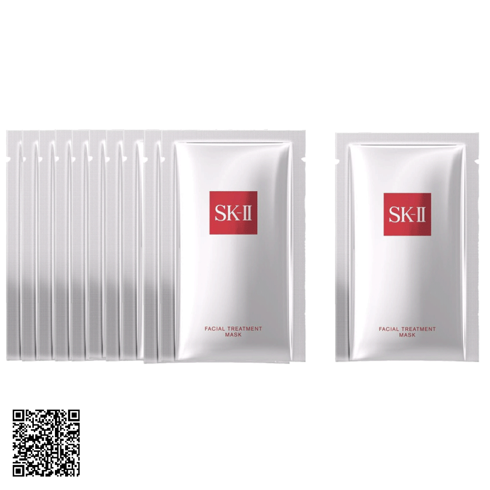[Mua 10 Tặng 1] Combo 10 Miếng Mặt Nạ Dưỡng Da SK-II Facial Treatment Mask Nhật Bản