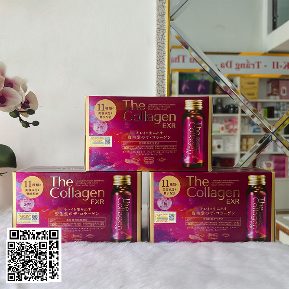 Nước Uống The Collagen EXR Shiseido Nhật Bản 30 Ngày Uống