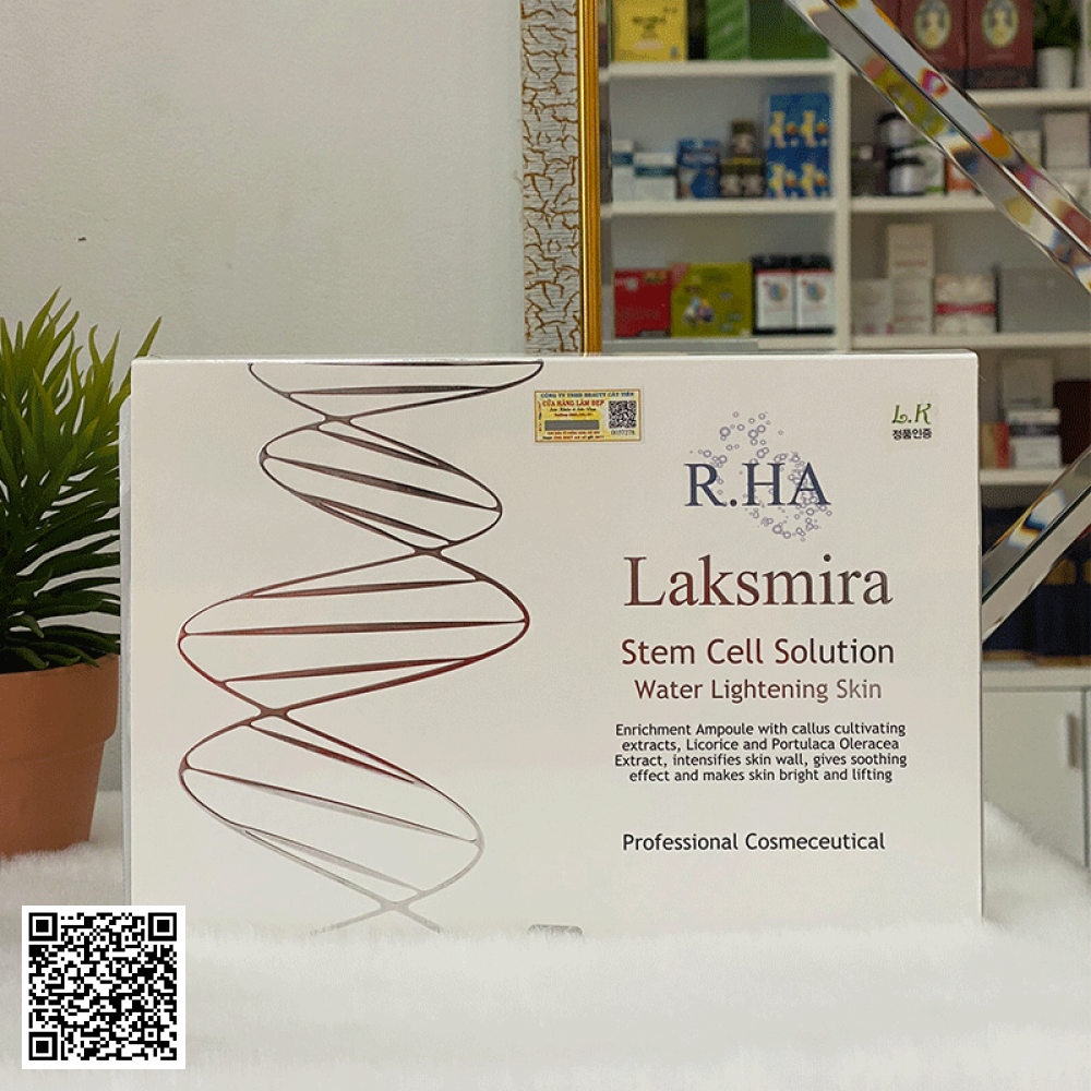 Tế Bào Laksmira Stem Cell Solution Water Lightening Skin R.HA Của Hàn Quốc