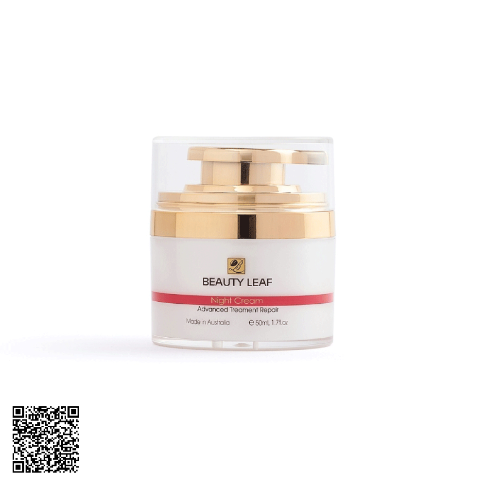 Kem Beauty Leaf Whitening Cream Golden Health Dưỡng Trắng Da Ban Đêm Của Úc 50ml