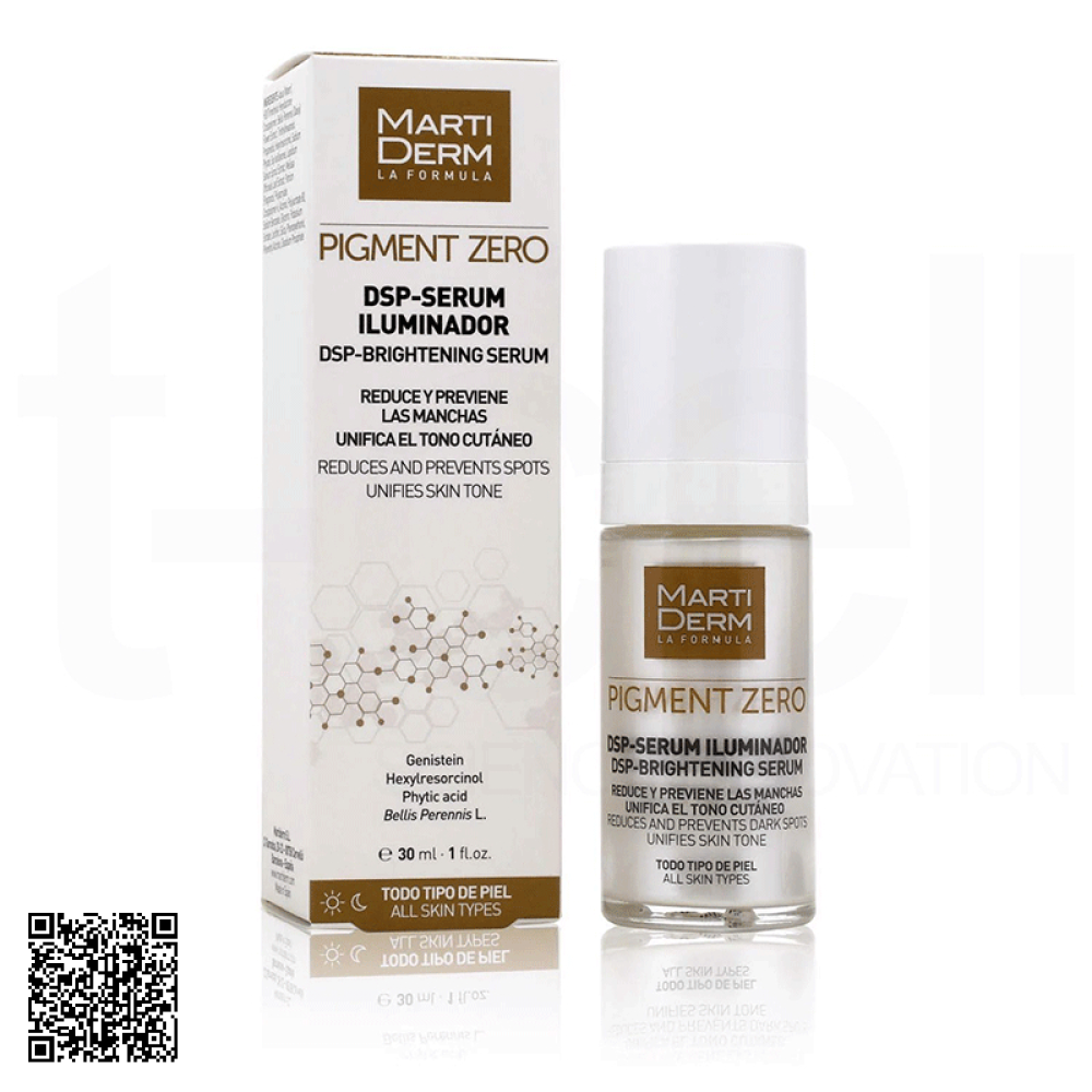 Tinh Chất Làm Sáng Da, Mờ Thâm MartiDerm Pigment Zero DSP Serum Illuminator Tây Ban Nha 30ml	