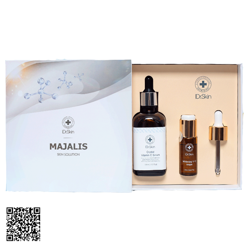 Bộ Trắng Sáng Da iDrSkin Majalis Skin Solutiom Hàn Quốc