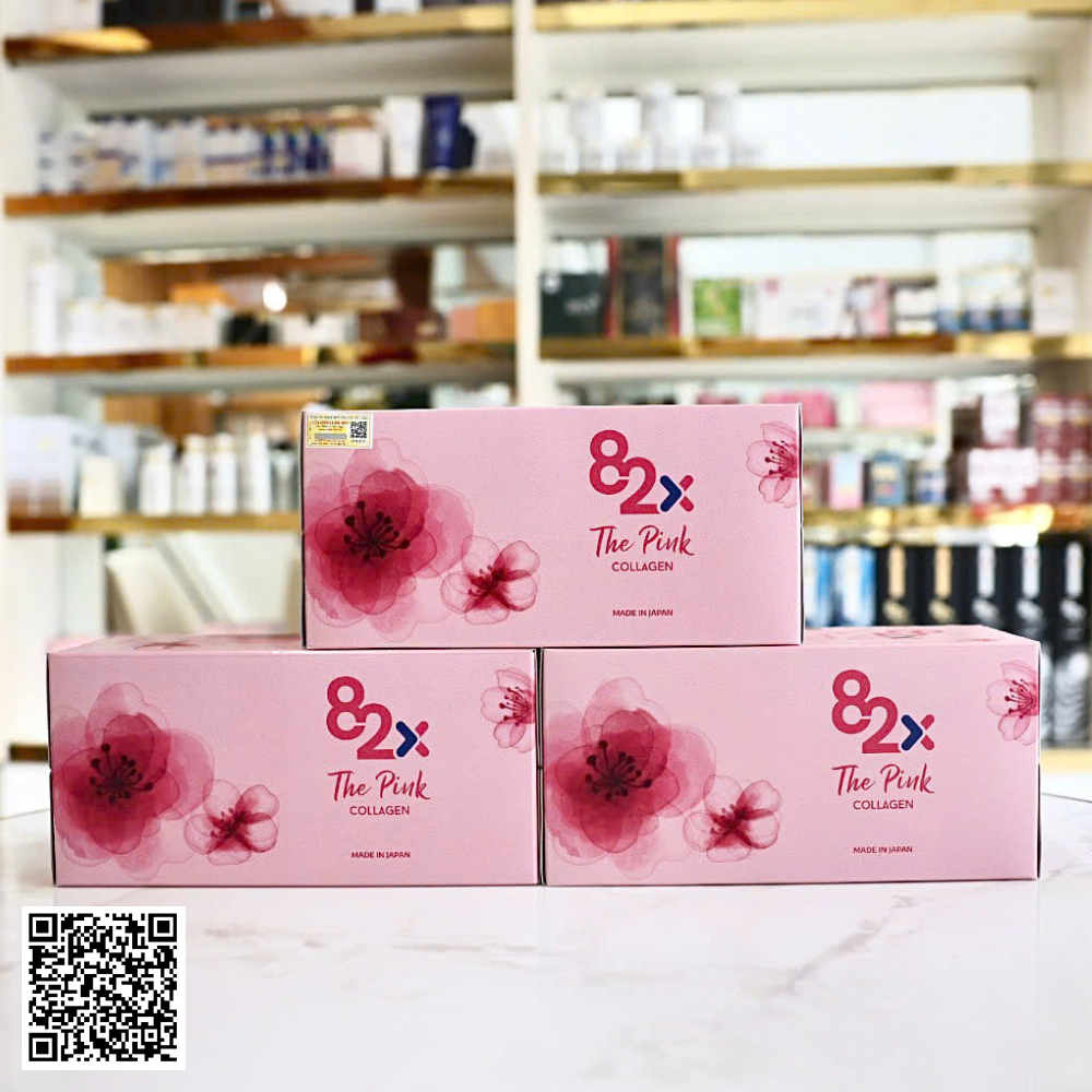 Nước Uống The Pink Collagen 82X Nhật Bản 30 Ngày Uống