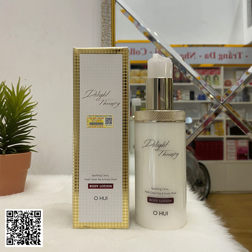 Sữa Dưỡng Thể Ohui Delight Therapy Body Lotion Hàn Quốc 300ml