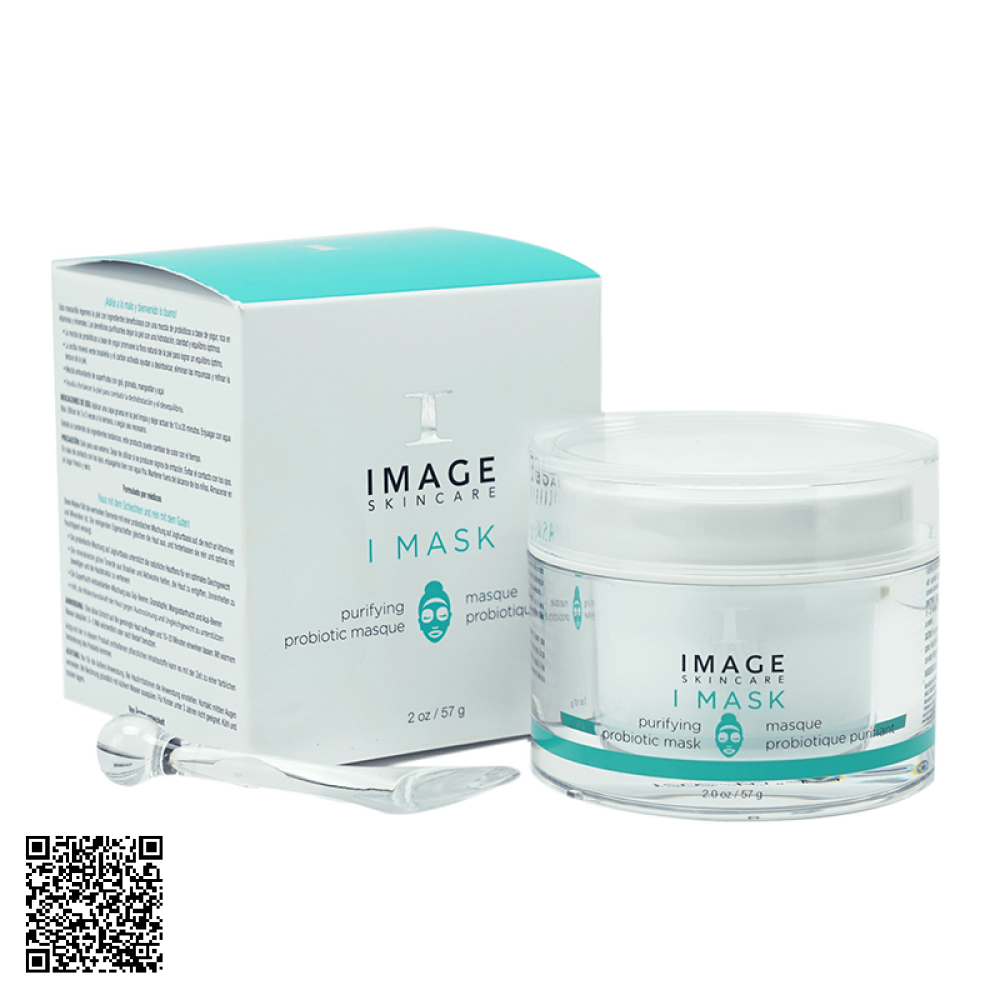 Mặt Nạ Thanh Lọc, Kháng Khuẩn Image Skincare I Mask Purifying Probiotic Mask Mỹ 57g 
