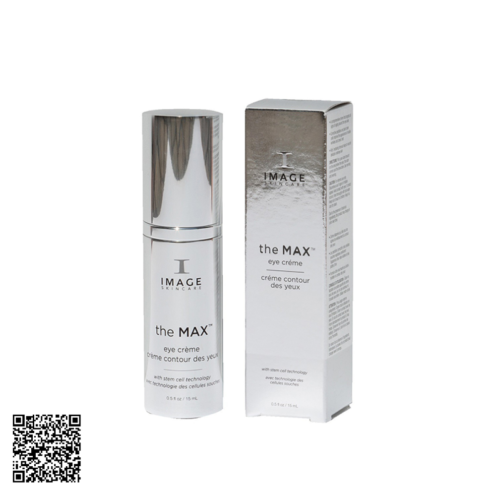 Kem Hỗ Trợ Ngừa Lão Hóa Và Giảm Nhăn, Bọng Mắt Image The Max Eye Creme Từ Mỹ 15ml