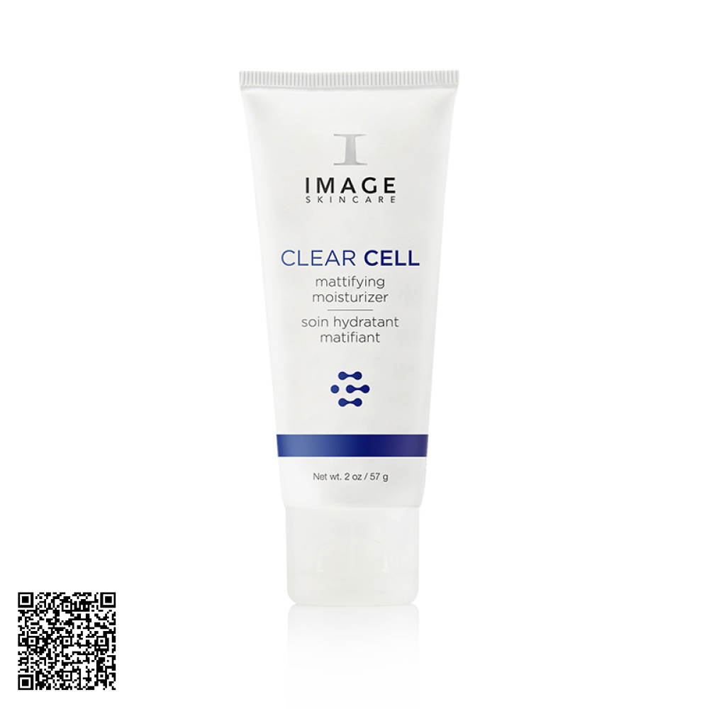 Kem Dưỡng Kiểm Soát Nhờn, Làm Dịu Da Image Skincare Clear Cell Mattifying Moisturizer For Oily Skin Từ Mỹ 57g
