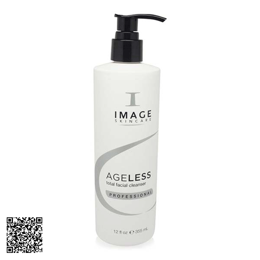 Sữa Rửa Mặt Hỗ Trợ Ngừa Lão Hóa, Làm Sáng Da Image Skincare Ageless Total Facial Cleanser Mỹ 355ml
