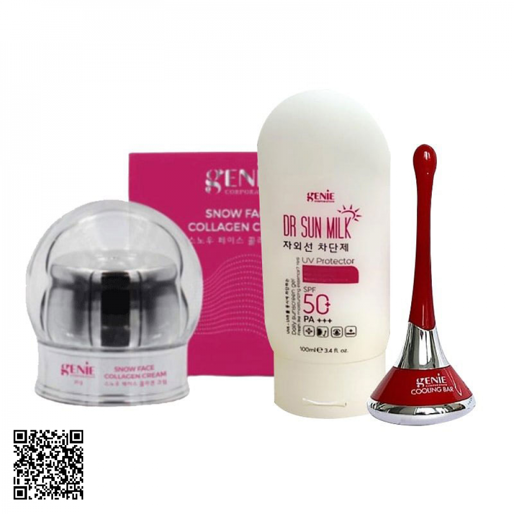 Bộ Genie Dưỡng Trắng Se Khít Chân Lông Chuẩn Spa Tại Nhà