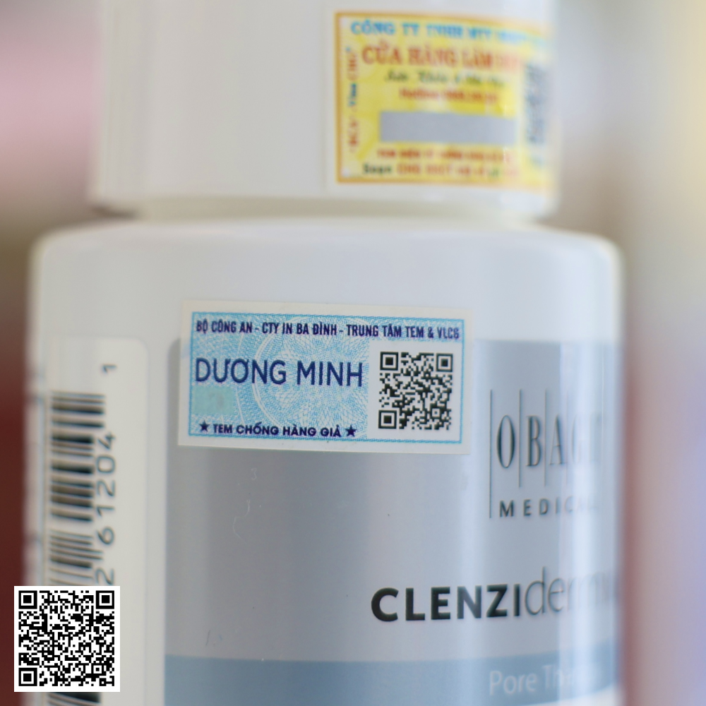 Nước Hoa Hồng Obagi BHA 2% Clenziderm MD Pore Therapy Mỹ 148ml
