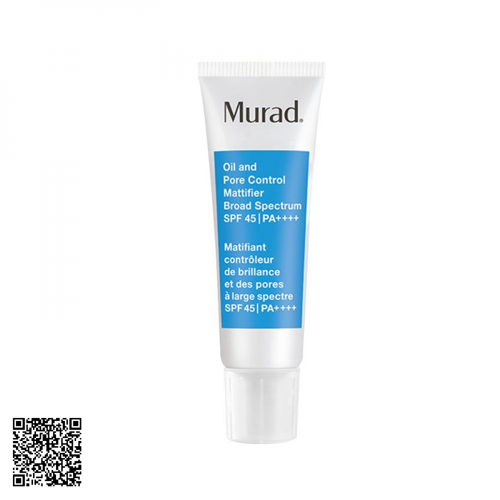 Kem Chống Nắng Murad Oil And Pore Control Mattifier Broad Spectrum SPF 45 PA++++ Mỹ 23ml