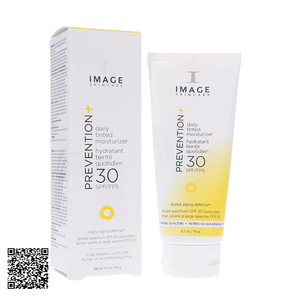Kem Chống Nắng Image Skincare Prevention+ Daily Tinted Moisturiser SPF30 Mỹ 91gr