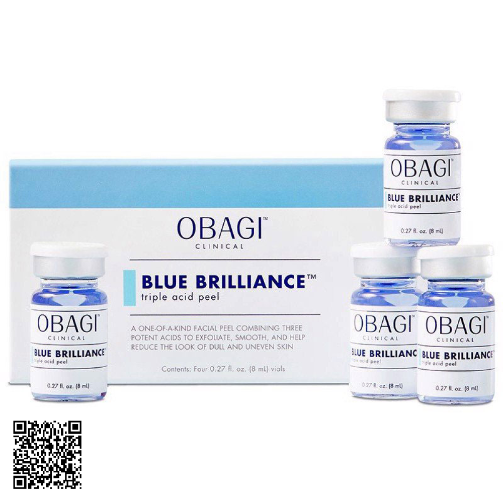 Bộ Thay Da Sinh Học Obagi Blue Brilliance Triple Acid Peel Mỹ 