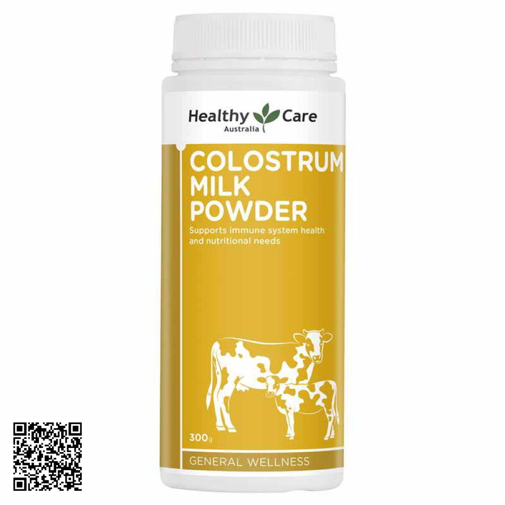 Sữa Bò Non Healthy Care Colostrum Milk Powder Của Úc 300g