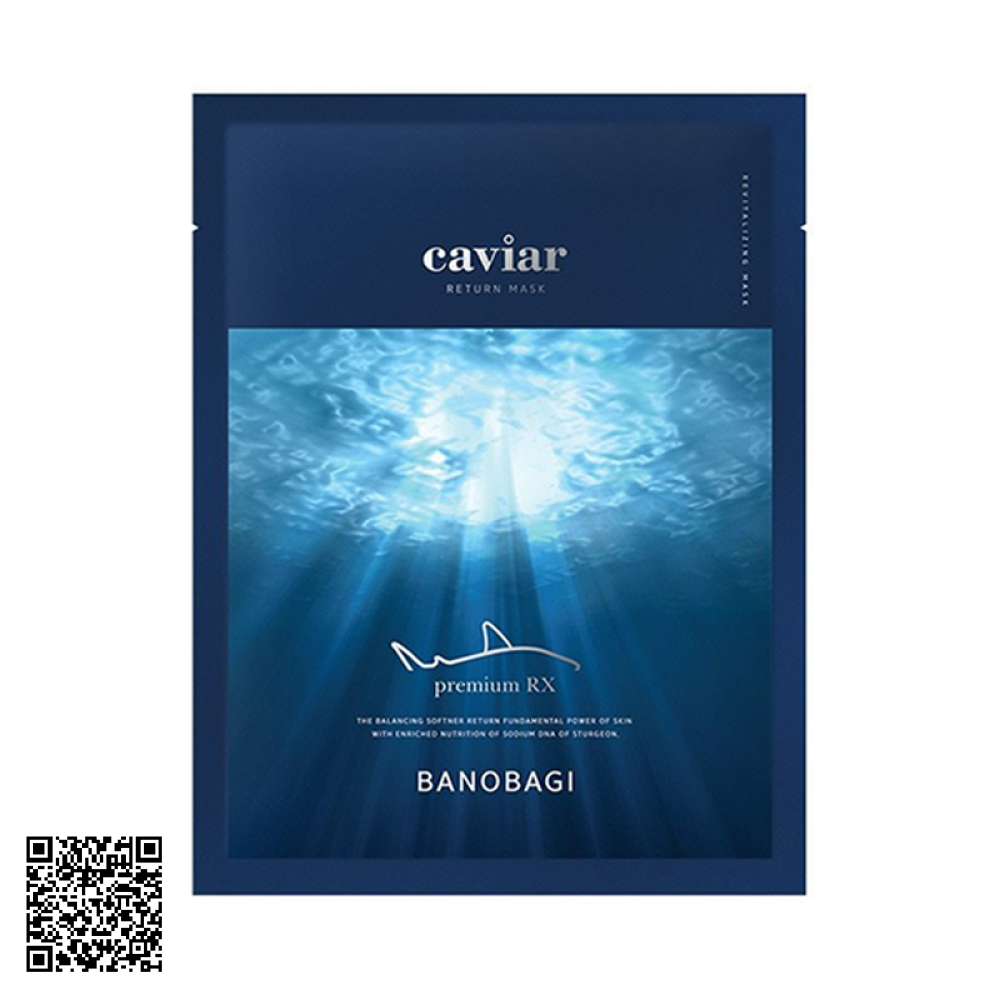 Mặt Nạ Trẻ Hoá Da Banobagi Caviar Return Mask Của Hàn Quốc 10 Miếng/Hộp