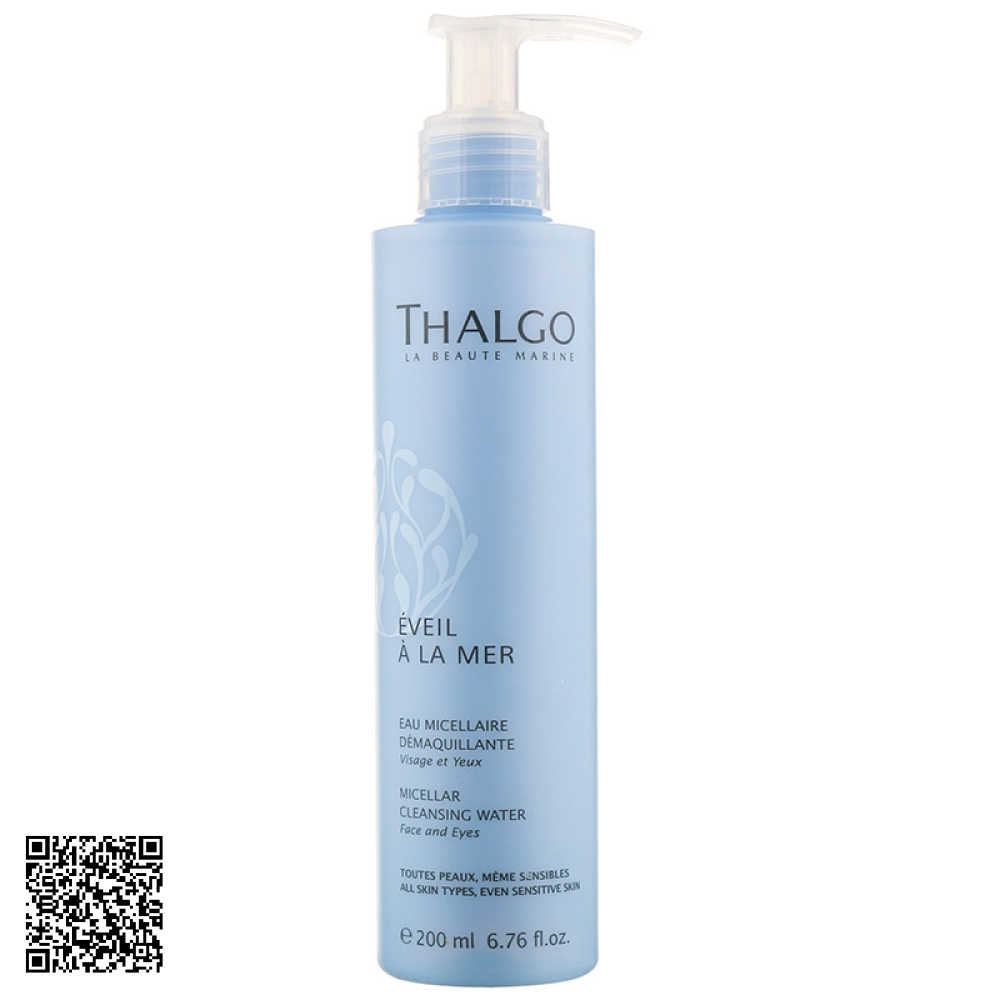 Nước Rửa Mặt Và Tẩy Trang Nhanh Thalgo Micellar Cleansing Water Của Pháp 200ml