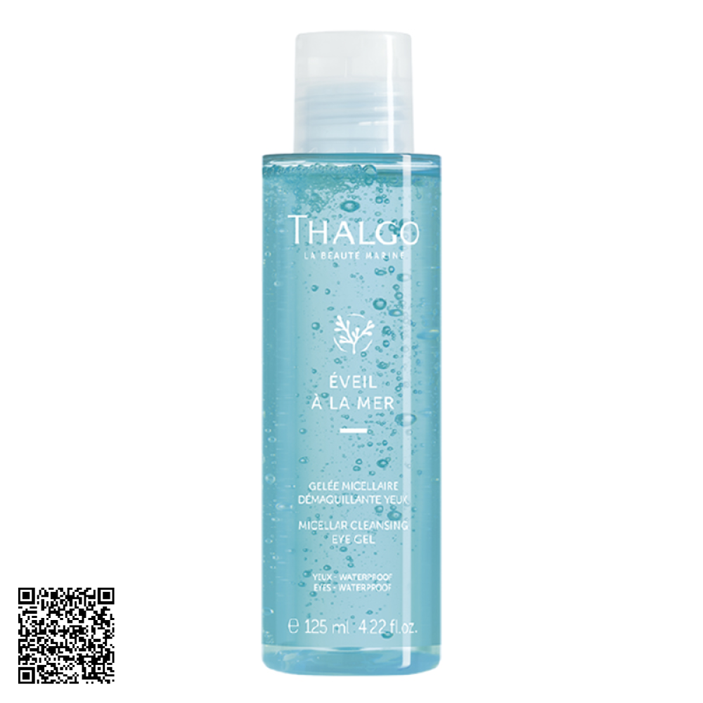 Gel Tẩy Trang Chuyên Biệt Vùng Mắt Thalgo Micellar Cleansing Eye Gel Của Pháp 125ml