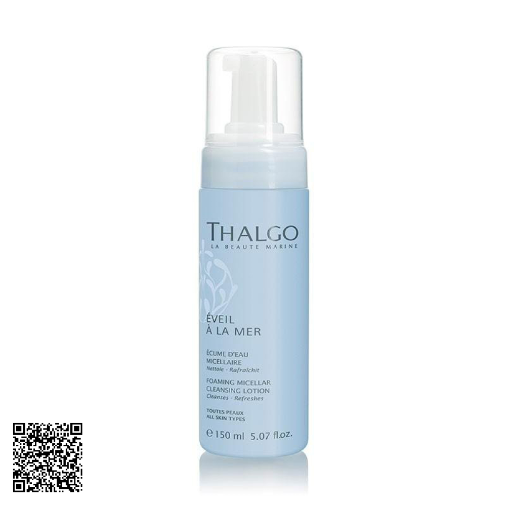 Sữa Rửa Mặt Tẩy Trang Thalgo Foaming Micellar Cleansing Lotion Của Pháp 150ml
