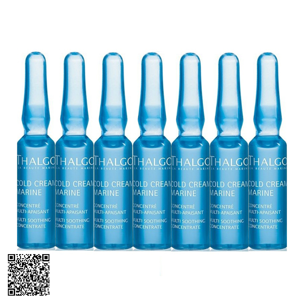 Tinh Chất Dưỡng Ẩm Cho Da Nhạy Cảm Thalgo Multi Soothing Concentrate Của Pháp 7 Lọ/Hộp