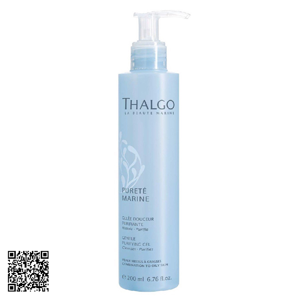 Gel Rửa Mặt Giảm Nhờn Và Thanh Khiết Da Gentle Purifying Gel Của Pháp 200ml