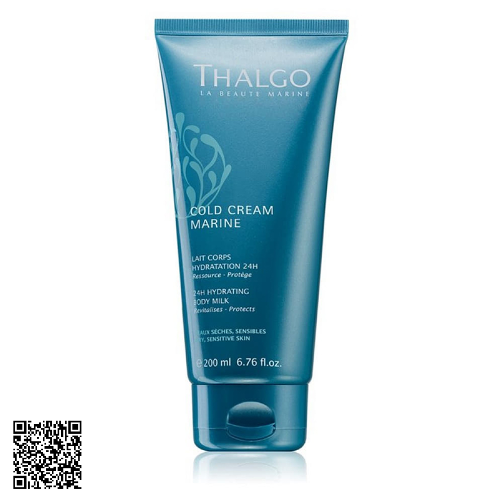Sữa Dưỡng Ẩm Toàn Thân Thalgo 24H Hydrating Body Milk Của Pháp 200ml