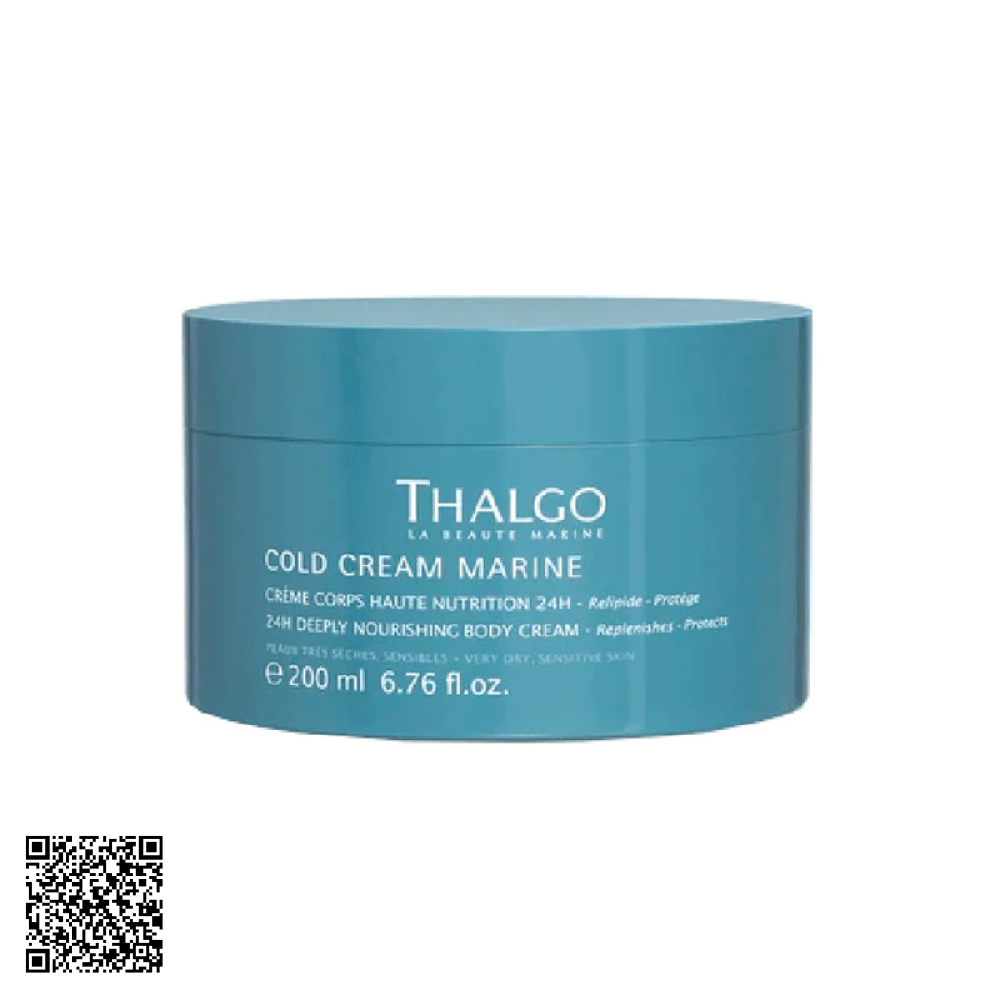 Kem Dưỡng Thể 24H Deeply Nourishing Body Cream Nuôi Dưỡng Da Mềm Mịn 24H Của Pháp 200 ml