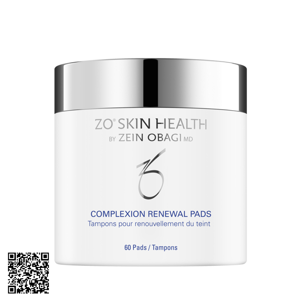ZO Skin Health Complexion Renewal Pads Miếng Tẩy Tế Bào Chết Từ Mỹ 60 Miếng