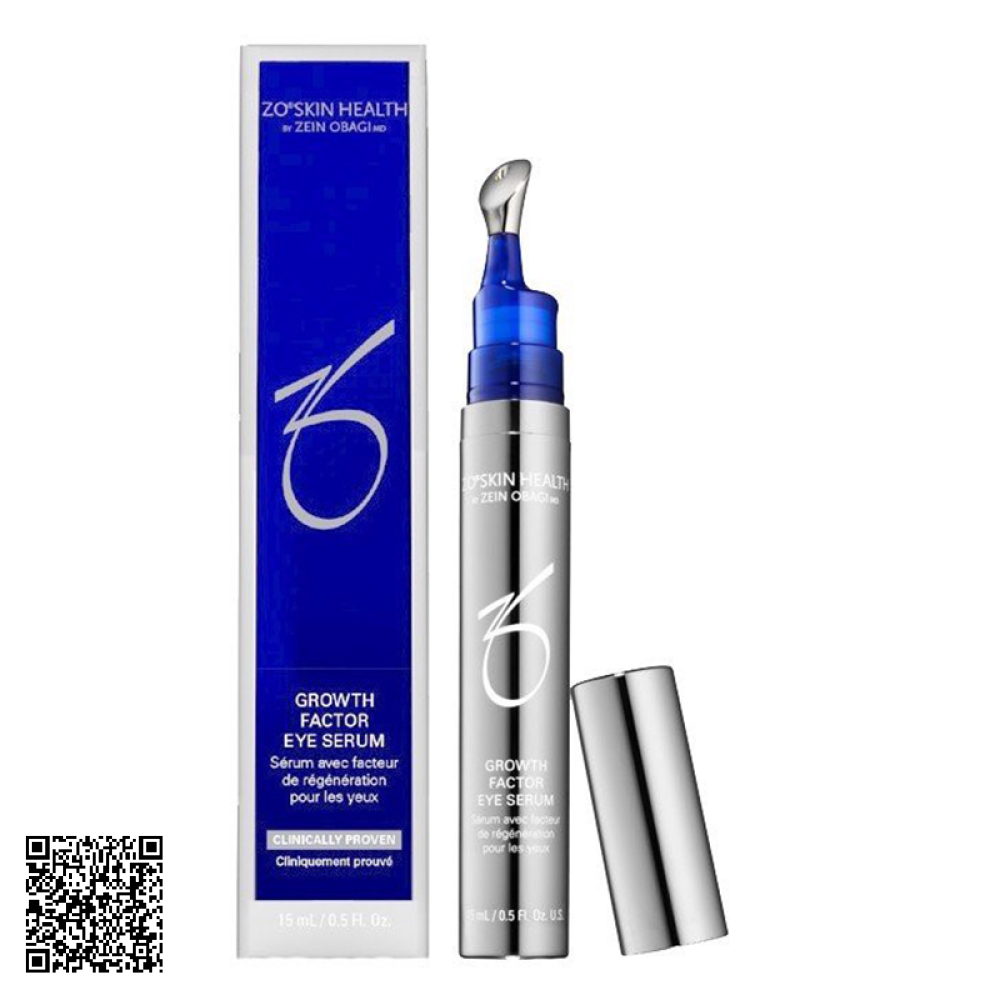 ZO Skin Health Growth Factor Eye Serum Hỗ Trợ Ngừa Lão Hóa Vùng Mắt Từ Mỹ 15ml