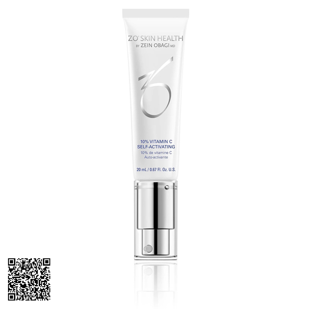 ZO Skin Health 10% Vitamin C Self-Activating Tinh Chất Dưỡng Trắng Da Từ Mỹ 20ml