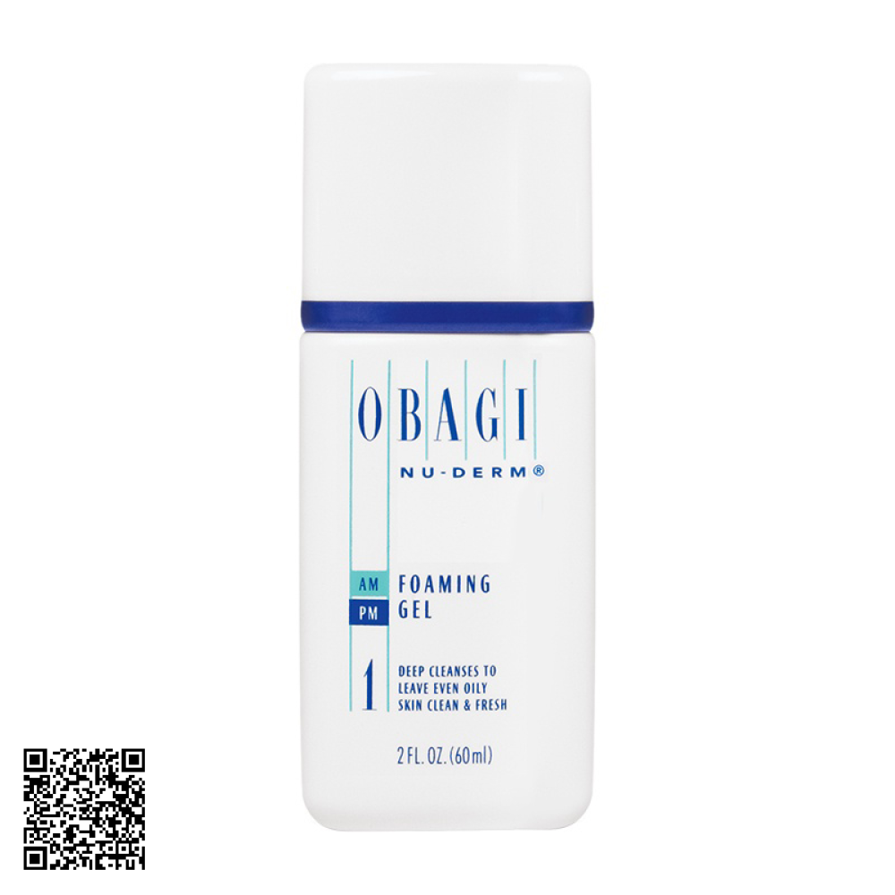 Sữa Rửa Mặt Obagi Nu-derm Foaming Gel Của Mỹ 60ml