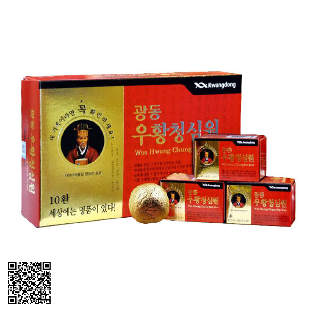 Viên Uống An Cung Ngưu Hoàng Hoàn Ông Cụ Của Hàn Quốc