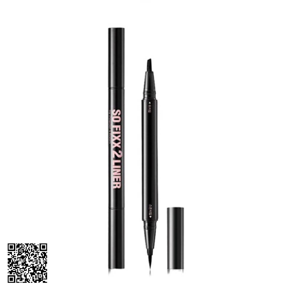 Chì Kẻ Mắt 2 Đầu So Natural So Fix 2 Liner Của Hàn Quốc 40g