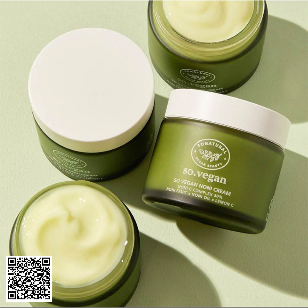 Kem Trắng Da Dưỡng Ẩm Hỗ Trợ Ngừa Lão Hóa Vegan Noni Cream Của Hàn Quốc