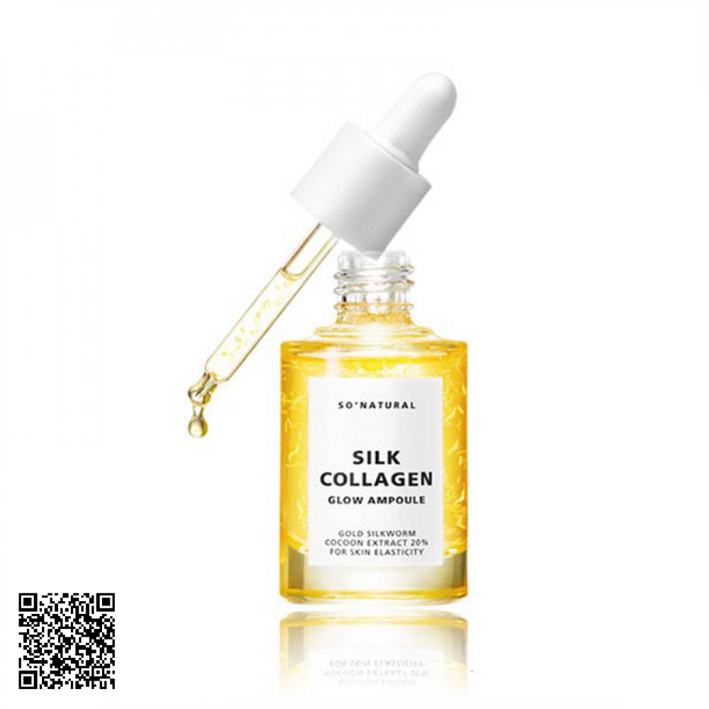 Serum Dưỡng Da Silk Collagen Glow Ampoule Của Hàn Quốc 50ml