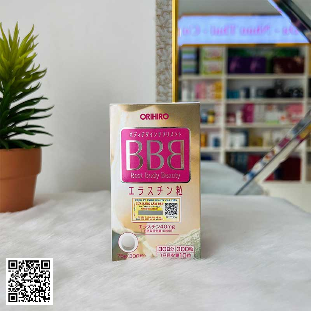 Viên Uống Nở Ngực BBB Orihiro Của Nhật 300 Viên