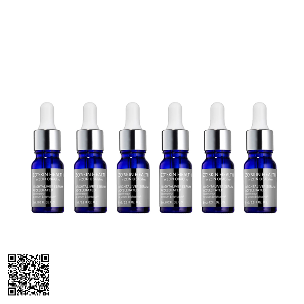 Tinh Chất Trắng Sáng Da ZO Brightalive Serum Accelerated Của Mỹ 6 Lọ/Hộp