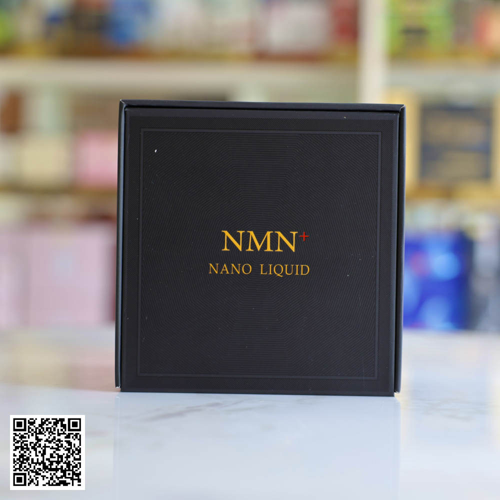 Nước Uống Trẻ Hóa NMN+ Nano Liquid Peauhonnete Nhật Bản Hộp 30ml. x 12 Chai