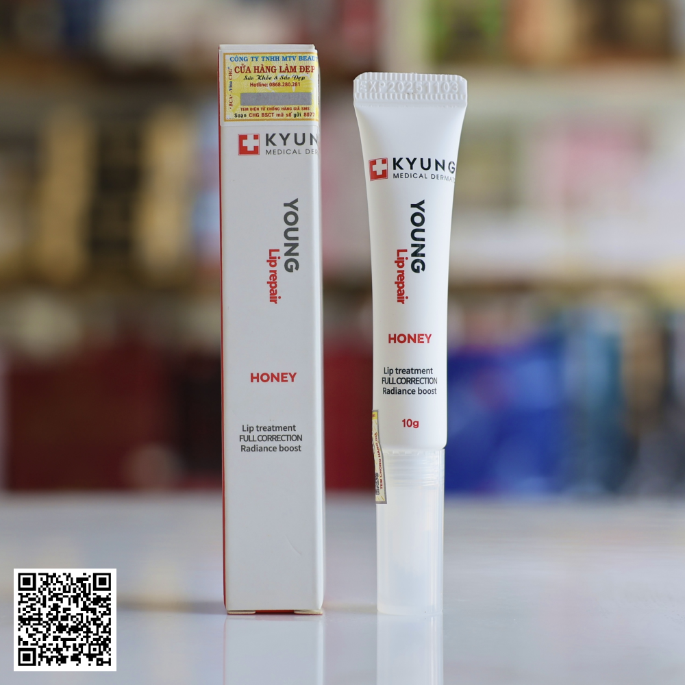 Son Dưỡng Môi Trị Liệu KyungLab Young Lip Repair Honey Của Hàn Quốc
