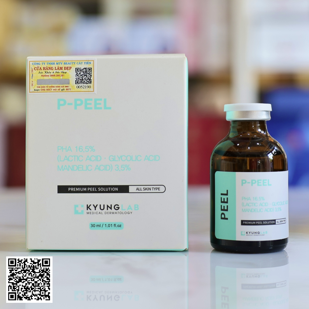 Bộ Đôi Thay Da Sinh Học KyungLab P-Peel + Neutralizer Của Hàn Quốc