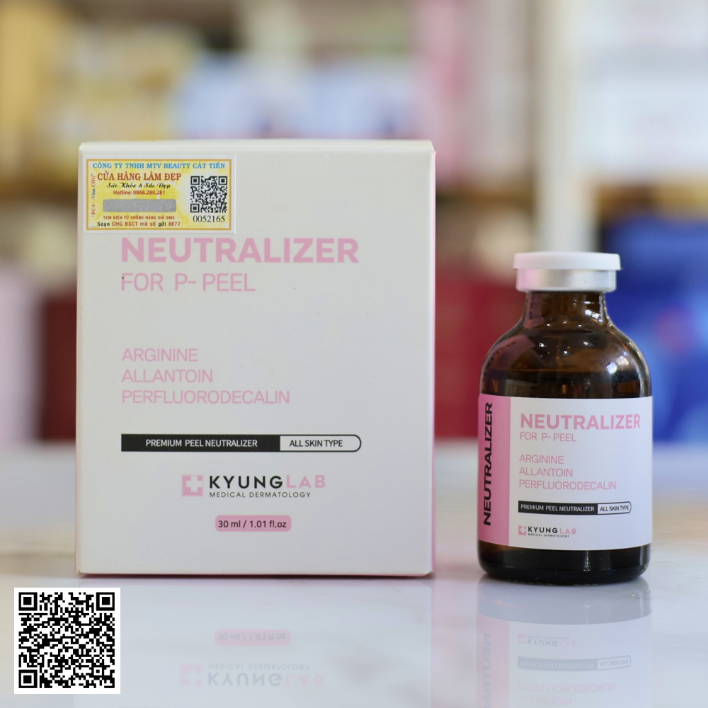 Bộ Đôi Thay Da Sinh Học KyungLab P-Peel + Neutralizer Của Hàn Quốc