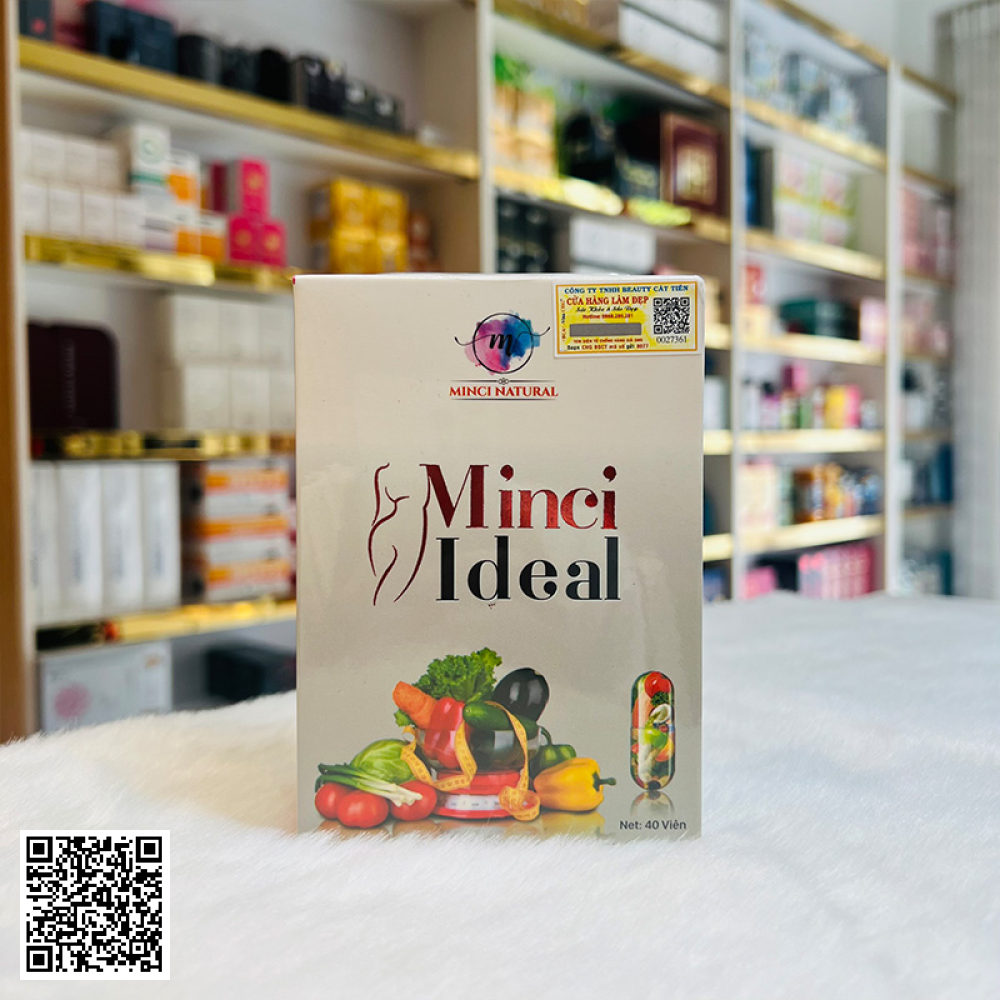 Viên Uống Hỗ Trợ Giảm Cân Thảo Mộc Minci Ideal 40 Viên