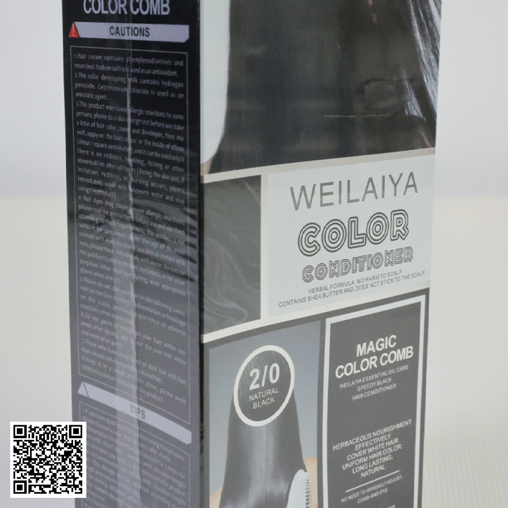 Dầu Gội Phủ Bạc Weilaiya Dưỡng Đen Tóc Tự Nhiên Từ Trung Quốc 50ml