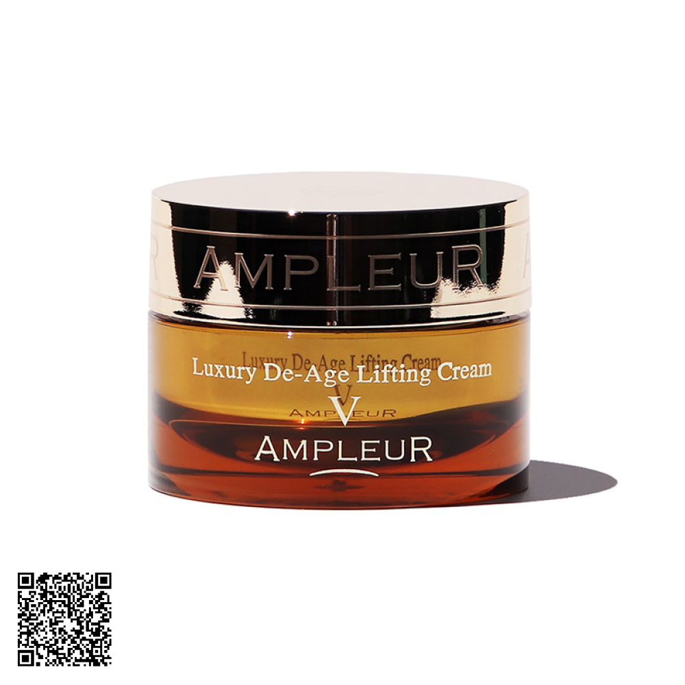 Kem Dưỡng Hỗ Trợ Ngừa Lão Hóa  Ampleur Luxury De-Age Lifting Cream V Của Nhật Bản 30g