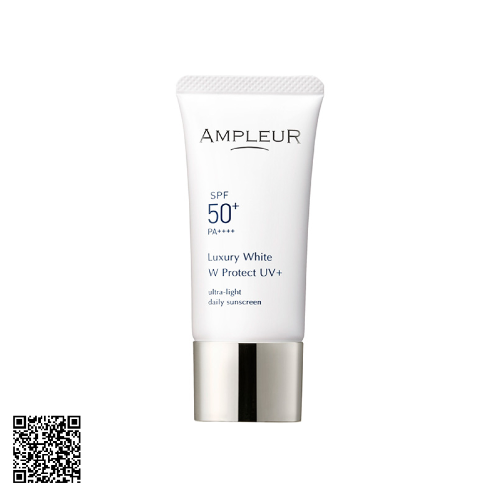 Tinh Chất Chống Nắng Làm Đẹp Ampleur Luxury White W Protect UV+ Của Nhật
