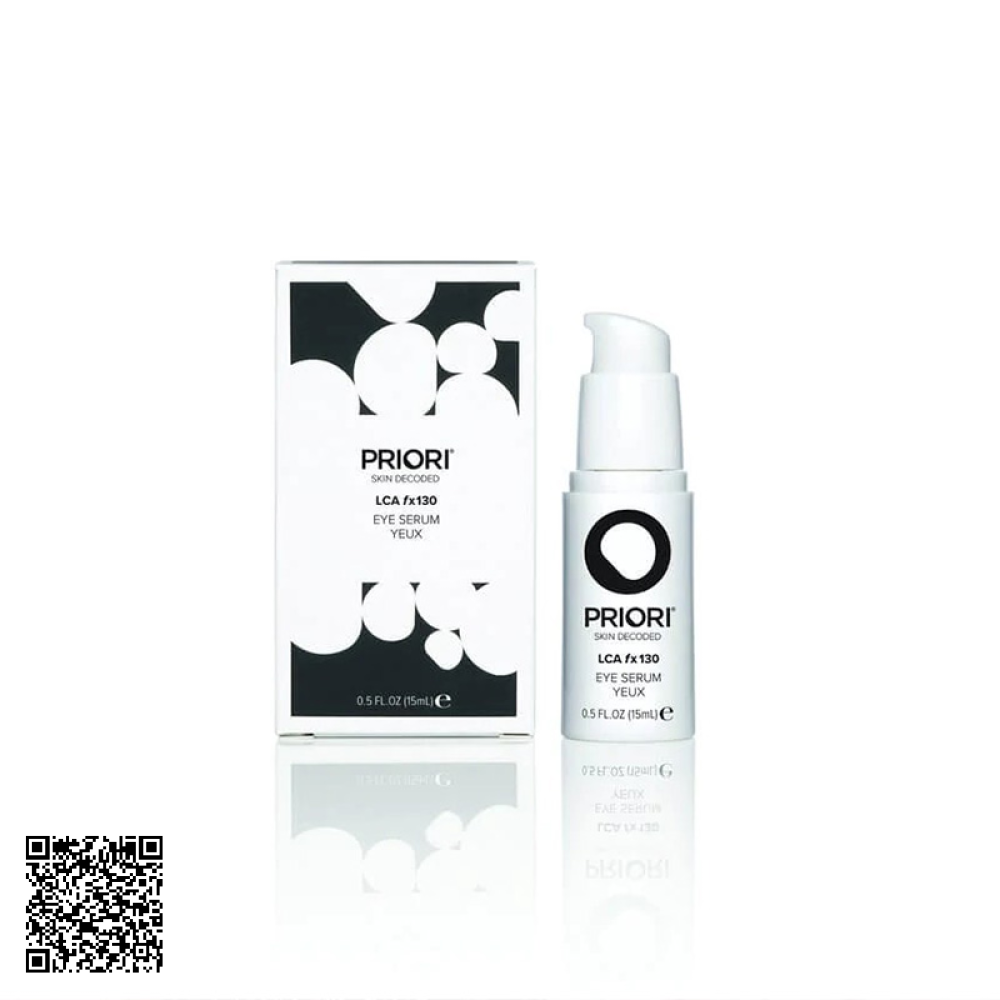 Tinh Chất Giảm Quần Thâm, Nếp Nhăn Và Bọng Mắt Priori LCA Fx130 EYE SERUM Của Mỹ 15ml