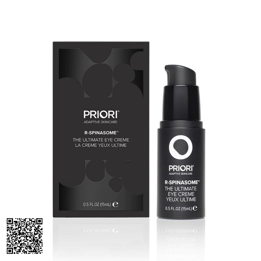 Kem Dưỡng Ẩm Hỗ Trợ Ngừa Lão Hóa Vùng Mắt Priori R-Spinasome The Ultimate Eye Creme Của Mỹ 15ml