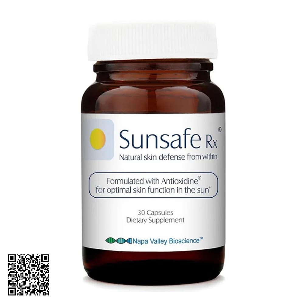 Viên Uống Chống Nắng Và Làm Sáng Da Sunsafe Rx Của Mỹ 30 Viên